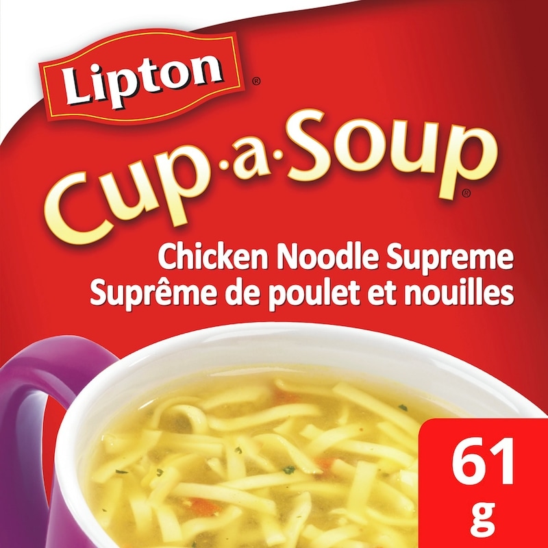 Lipton Cup-a-Soup Instant Soup Mix Chicken Noodle Supreme low fat