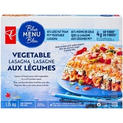 PC Menu Bleu Lasagne aux légumes 1.13 kg, 1,06 $/100g