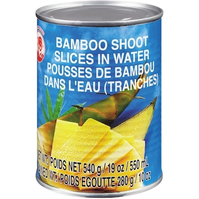 Cock Brand Pousse de bambou en tranches 540 ml, 0,55 $/100ml
