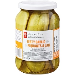 Zesty Garlic Deli Sliced Dill Pickles
