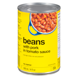 Beans with Pork in Tomato Sauce