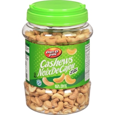 Dan D Pak Noix de cajou salées 908 g, 1,98 $/100g