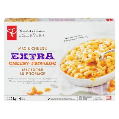 le Choix du Président Macaroni au fromage extra fromage 1.13 kg, 0,93 $/100g