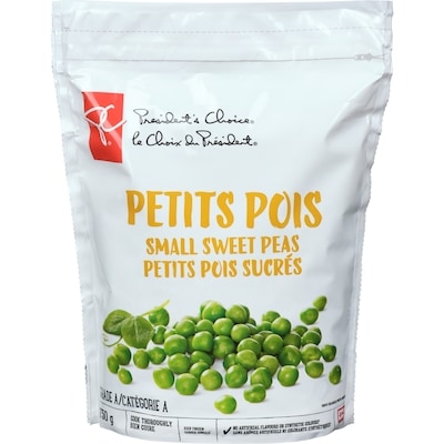 le Choix du Président Petits pois sucrés 750 g, 0,67 $/100g