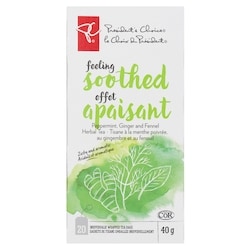 President's Choice Feeling Soothed Peppermint, Ginger & Fennel