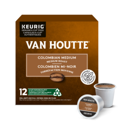 Van Houtte Colombian Medium, Medium Roast, K-Cup Coffee Pods, 12 Count 12 ea, $1.42/1ea