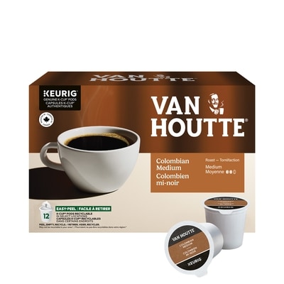 Van Houtte Colombian Medium, Medium Roast, K-Cup Coffee Pods, 12 Count 12 ea, $1.42/1ea