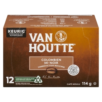 Van Houtte Café Colombien mi-noir Van Houtte 12 ea, 1,21 $/1ch