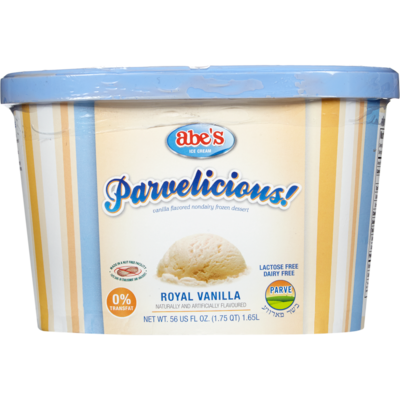 abes Kosher Dairy Free Frozen Dessert, Vanilla Royal 1.65 l, $0.91/100ml