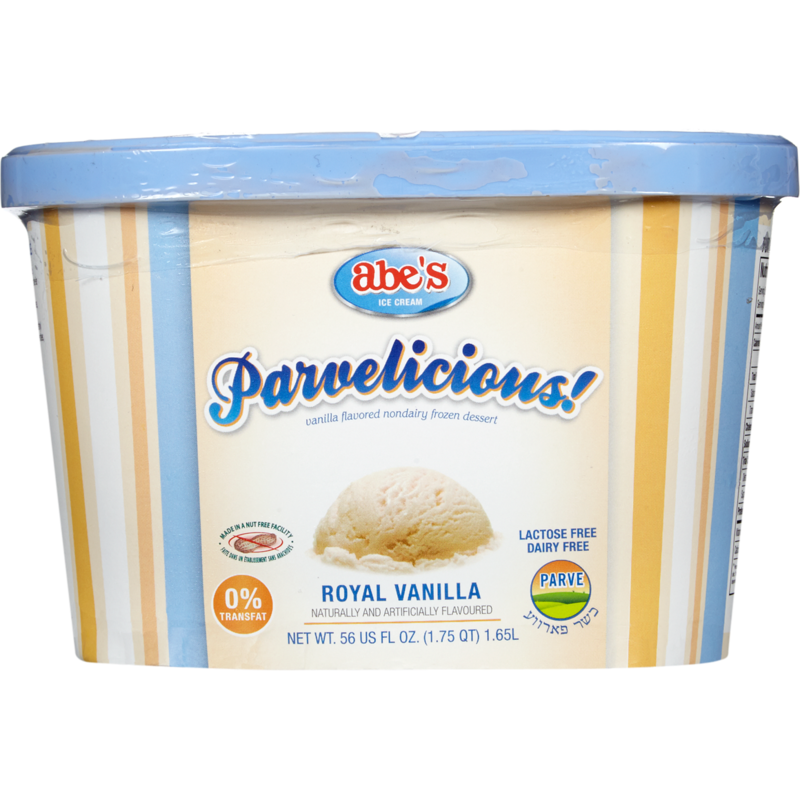 Kosher Dairy Free Frozen Dessert, Vanilla Royal