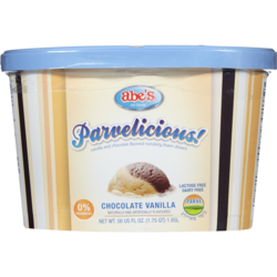 Kosher Dairy Free Frozen Dessert, Chocolate Vanilla