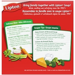 Lipton Dry Soup Mix Chicken Noodle, 25% Less Salt - 228 g