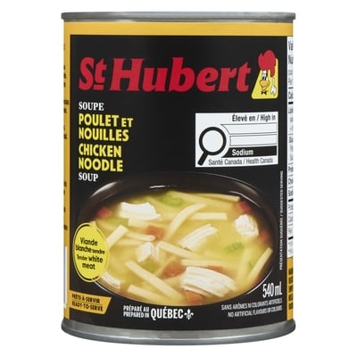 Soupe poulet et nouilles