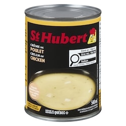 St Hubert Cream of Chicken Soup 540 ml, $0.46/100ml