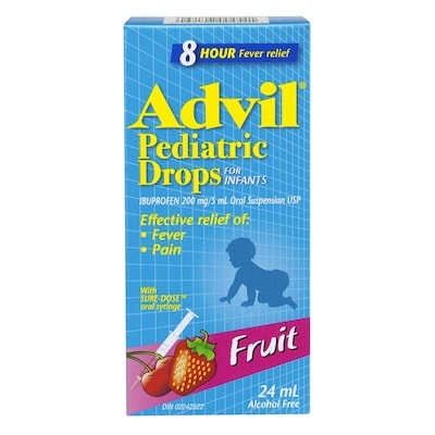 Advil Gouttes pédiatriques fruits 24 ml, 47,87 $/100ml