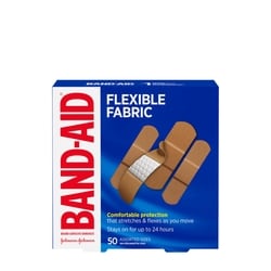 Band-Aid Pansements en tissus assortis emballage familial 50 ea, 0,13 $/1ch