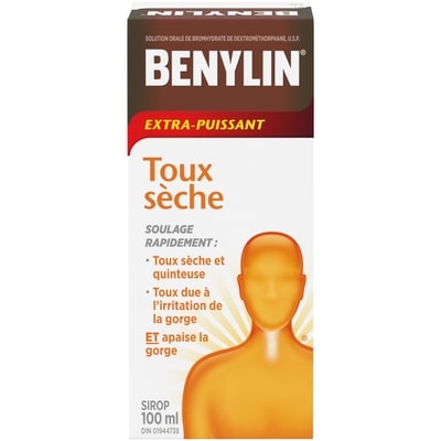 Benylin Toux sèche 100 ml, 11,99 $/100ml
