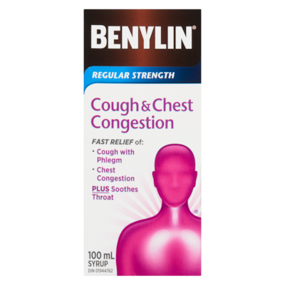 Cough & Chest Congestion Regular Strength