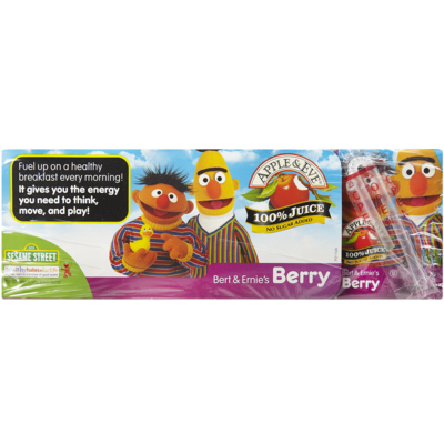 Ice River Springs Jus aux petits fruits Bert et Ernie casher 8x125.0 ml, 0,60 $/100ml