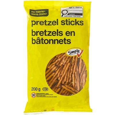 Sans Nom Bretzels en bâtonnet 200 g, 0,90 $/100g