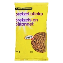 Sans Nom Bretzels en bâtonnet 200 g, 0,75 $/100g