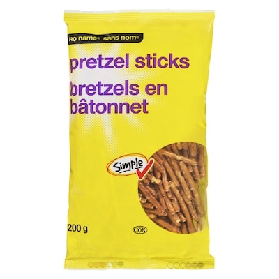 Sans Nom Bretzels en bâtonnet 200 g, 1,40 $/100g