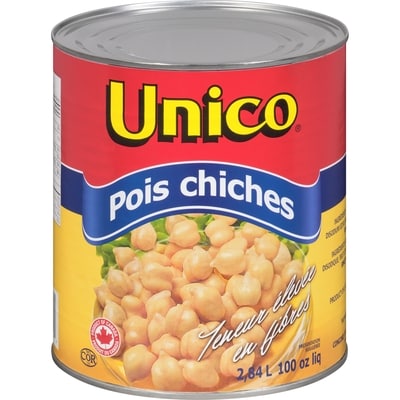 Unico Pois chiches, format Club 2.84 l, 0,26 $/100ml