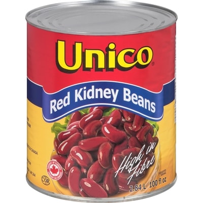 Unico Red Kidney Beans, Club Pack 2.84 l, $0.26/100ml