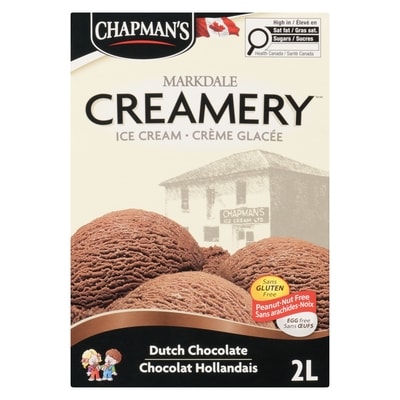 Markdale Creamery Chocolat hollandais crème glacée