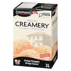 Chapmans Markdale Creamery Orange Pineapple Ice Cream - 2 l