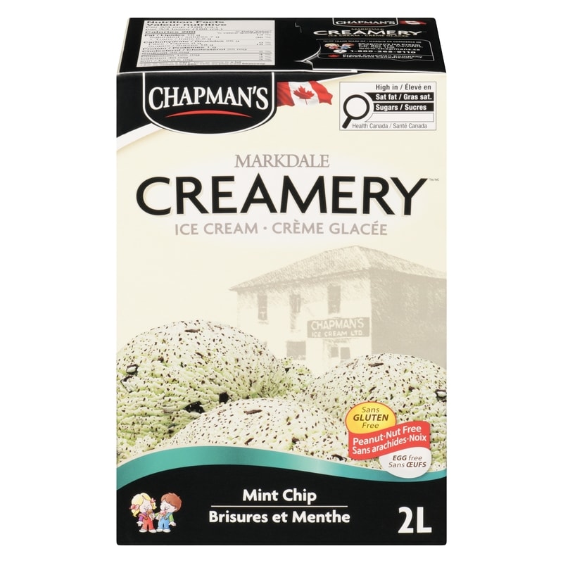 Chapmans Markdale Creamery Mint Chip Ice Cream - 2 l | Zehrs