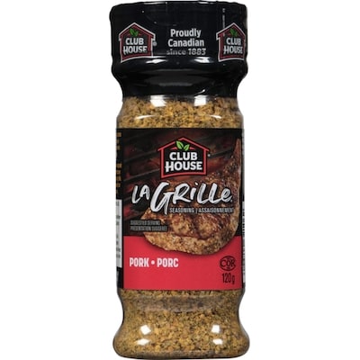 Club House La Grille, Pork Seasoning 120 g, $7.49/100g