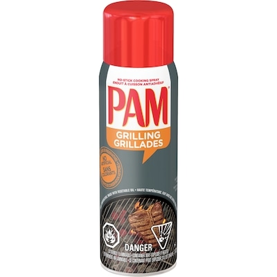 Pam Enduit antiadhésif Pam vaporisateur de grillades  141 g, 5,31 $/100g