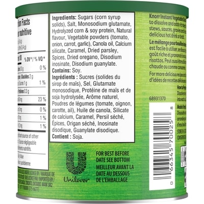 Mélange pour bouillon Légumes