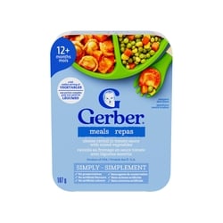 Gerber Cheese Ravioli In Tomato Sauce With Mixed Vegetables