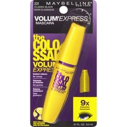Maybelline Mascara Volum’ Express The Colossal lavage, noir classique 231 9.2 ml, 108,59 $/100ml