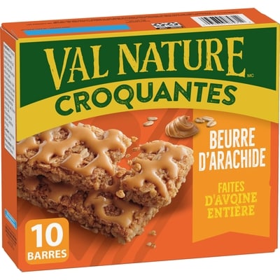 Nature Valley Croquantes Beurre D'Arachide Granola Barres 2 CT , 10 Barres 230 g, 1,73 $/100g