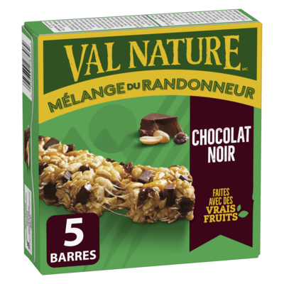 Nature Valley Granola Tendres Mélange du Randonneur, Chocolat Noir, 5 Barres 175 g, 2,00 $/100g