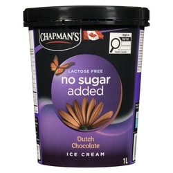 その他 sugar Chapmans No Sugar Added Lactose Free Ice Cream Dutch Chocolate - 1