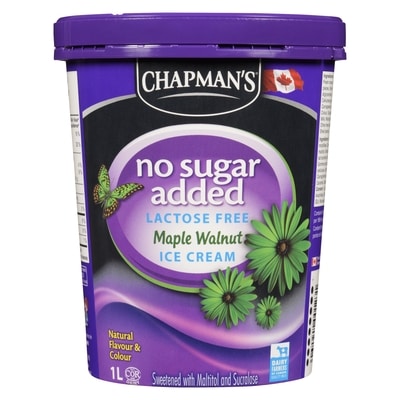 No Sugar Added Lactose Free Ice Cream Maple Walnut