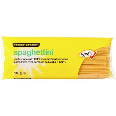 Sans Nom Spaghettini 900 g, 0,25 $/100g