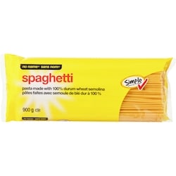 Sans Nom Spaghetti 900 g, 0,22 $/100g