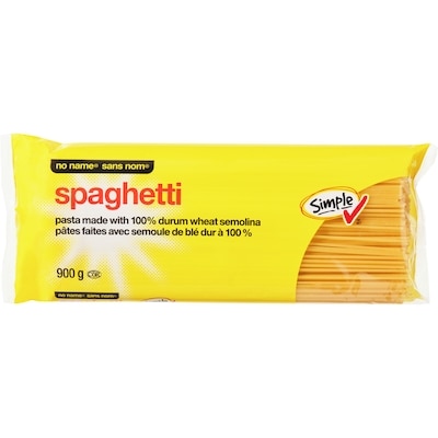 Sans Nom Spaghetti 900 g, 0,25 $/100g