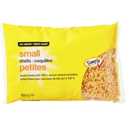 Sans Nom Petites coquilles 900 g, 0,22 $/100g