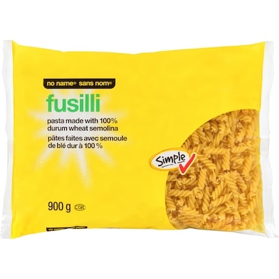 No Name Fusilli 900 g, $0.25/100g
