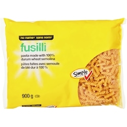 Sans Nom Fusilli 900 g, 0,22 $/100g