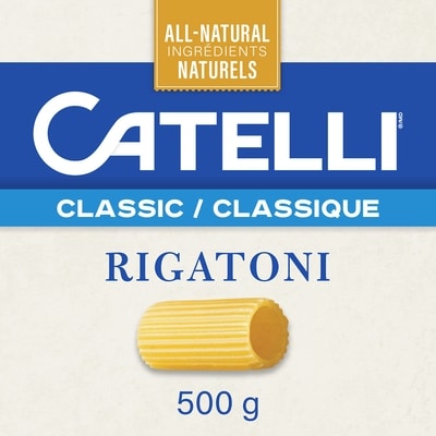 Catelli Pâtes Classiques, Rigatoni 500 g, 0,56 $/100g