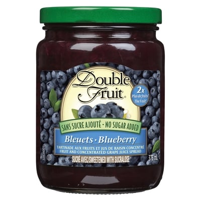 Fruit tartinade de bleuets sans sucre