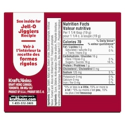 Jell-O Cherry Jelly Powder, Gelatin Mix - 85 g | Dominion Stores