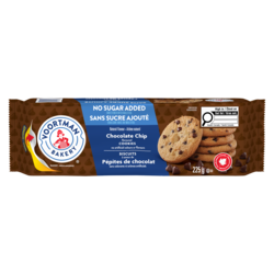 No Sugar Added Chocolate Chip Cookies